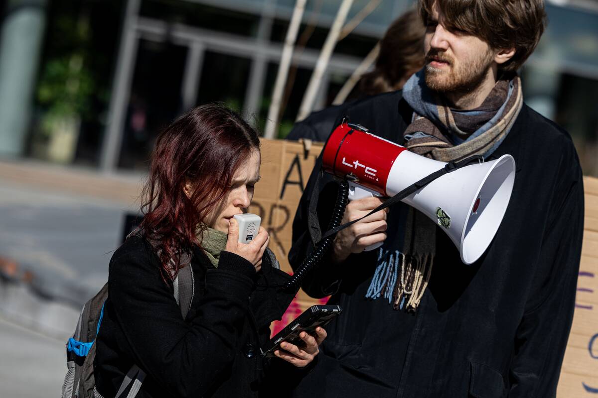 Vilniuje – protestas prieš Neries vagos tvarkymo darbus