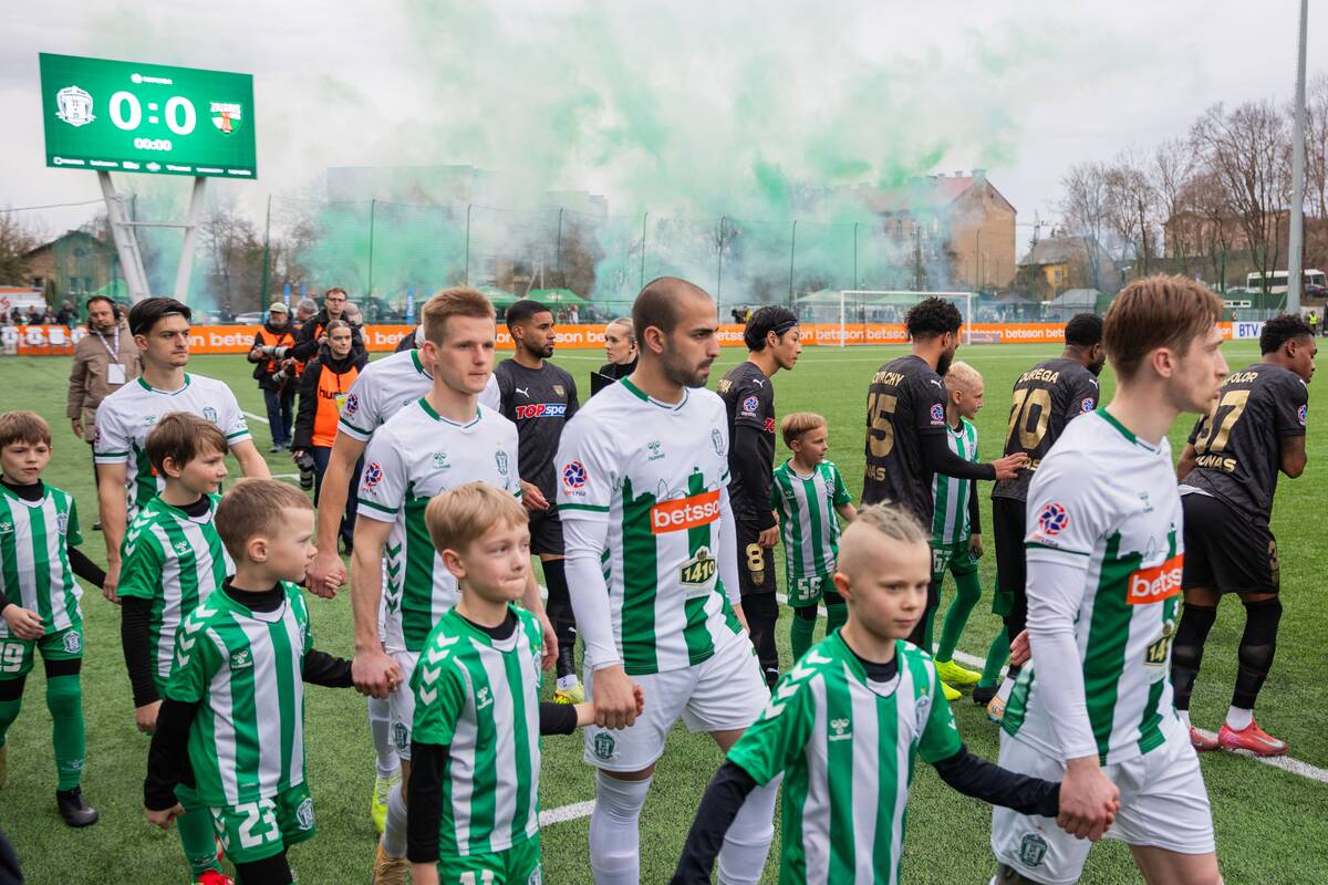 „Kauno Žalgiris“ išvykoje sutriuškino Vilniaus „Žalgirį“