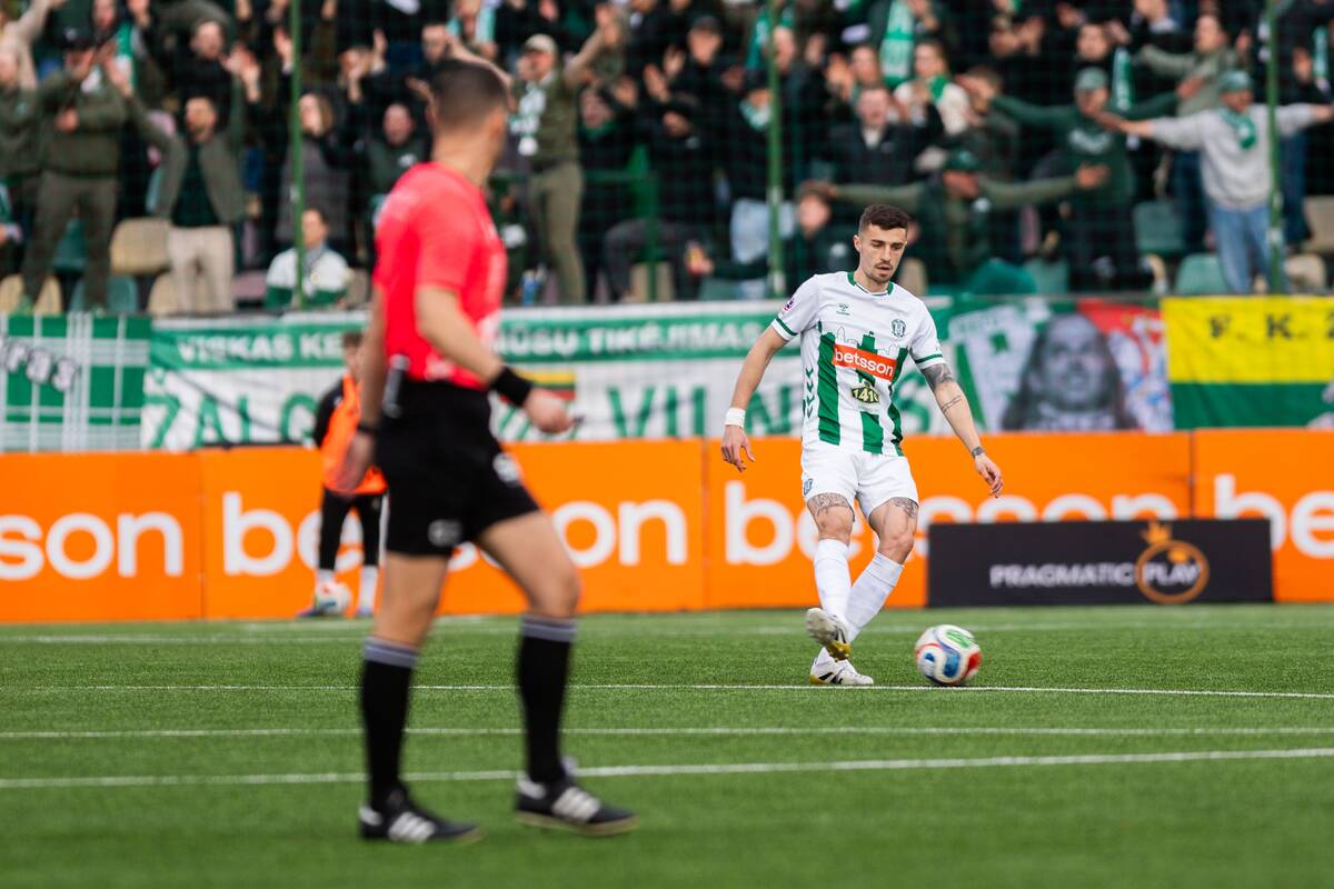 „Kauno Žalgiris“ išvykoje sutriuškino Vilniaus „Žalgirį“