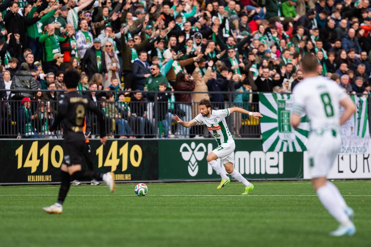 „Kauno Žalgiris“ išvykoje sutriuškino Vilniaus „Žalgirį“