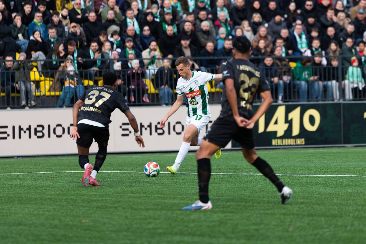 „Kauno Žalgiris“ išvykoje sutriuškino Vilniaus „Žalgirį“