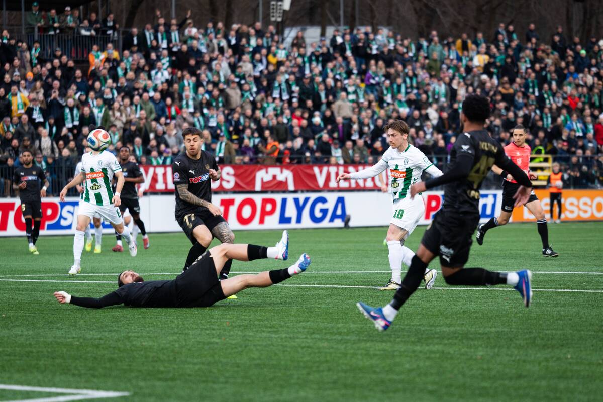 „Kauno Žalgiris“ išvykoje sutriuškino Vilniaus „Žalgirį“
