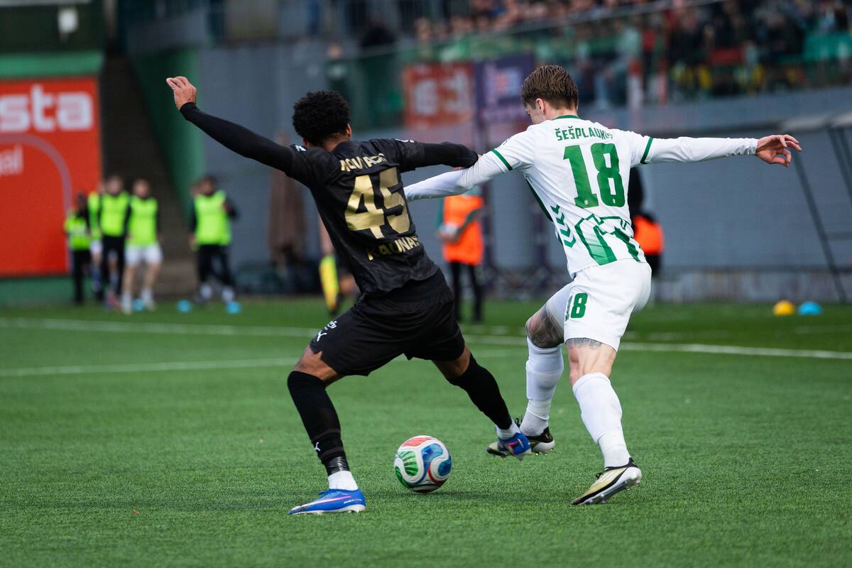 „Kauno Žalgiris“ išvykoje sutriuškino Vilniaus „Žalgirį“