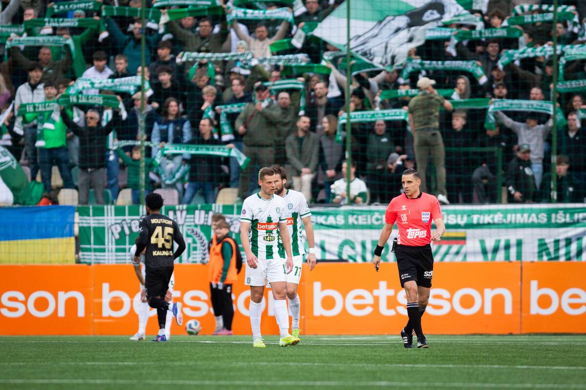 „Kauno Žalgiris“ išvykoje sutriuškino Vilniaus „Žalgirį“