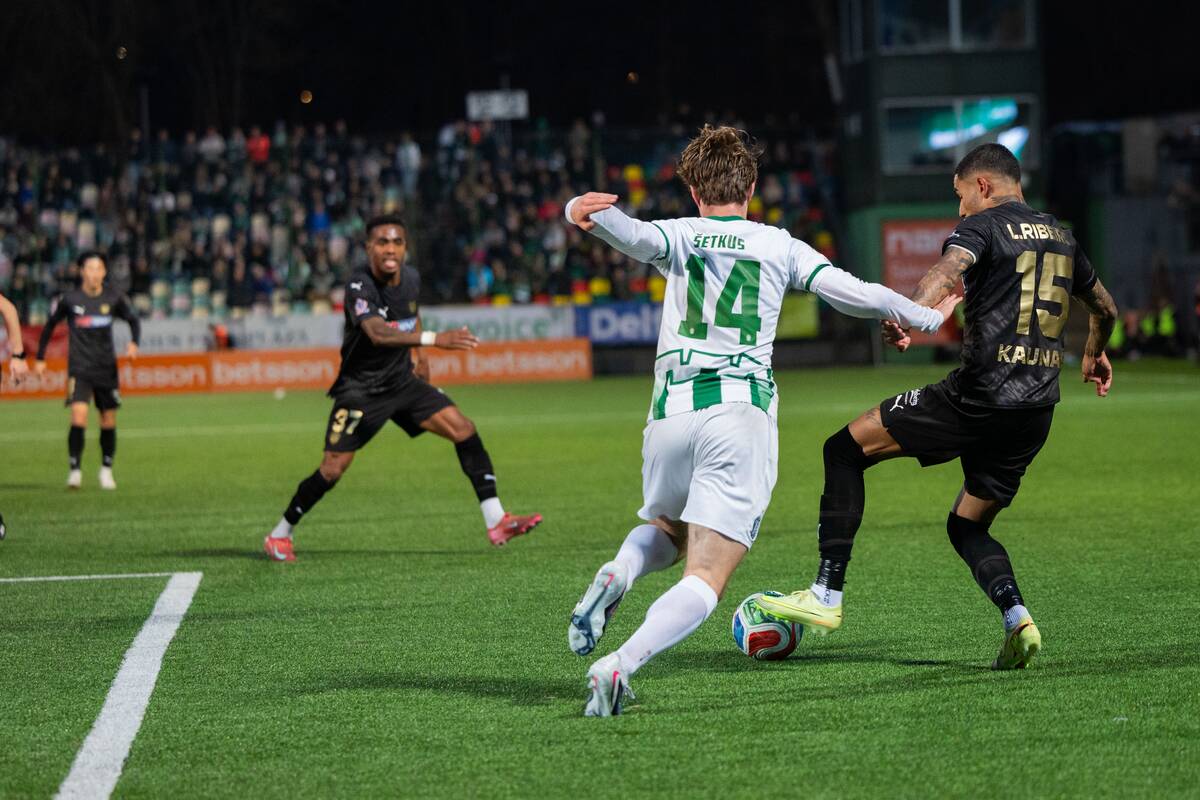 „Kauno Žalgiris“ išvykoje sutriuškino Vilniaus „Žalgirį“