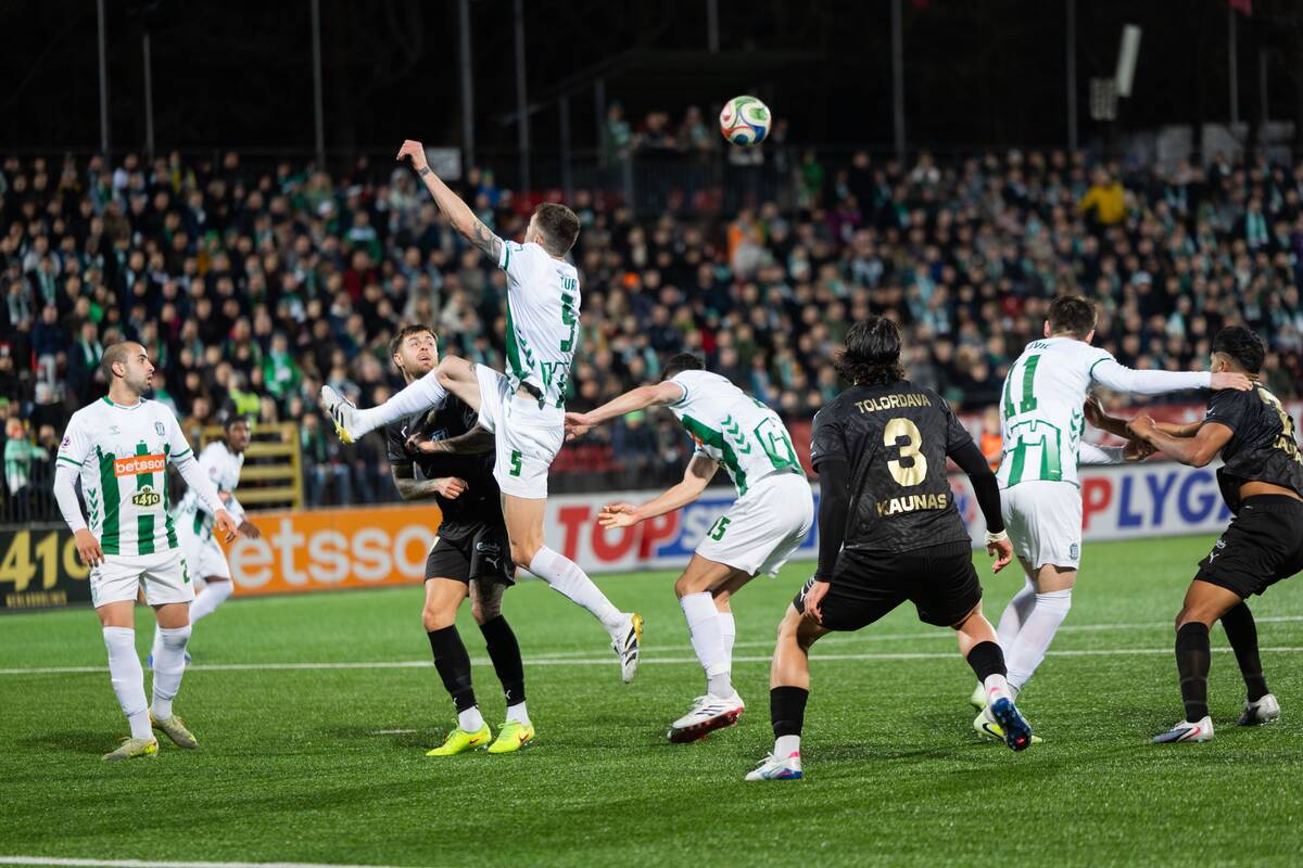 „Kauno Žalgiris“ išvykoje sutriuškino Vilniaus „Žalgirį“