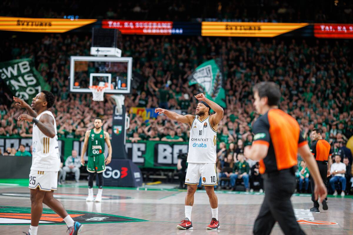 Eurolyga: Kauno „Žalgiris“ – „Dubai“ 65:77