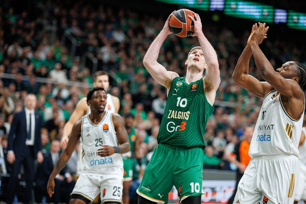 Eurolyga: Kauno „Žalgiris“ – „Dubai“ 65:77