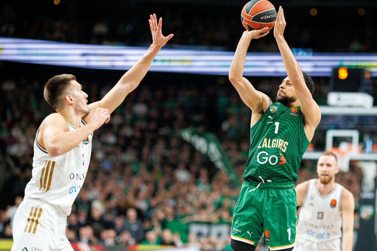 Eurolyga: Kauno „Žalgiris“ – „Dubai“ 65:77