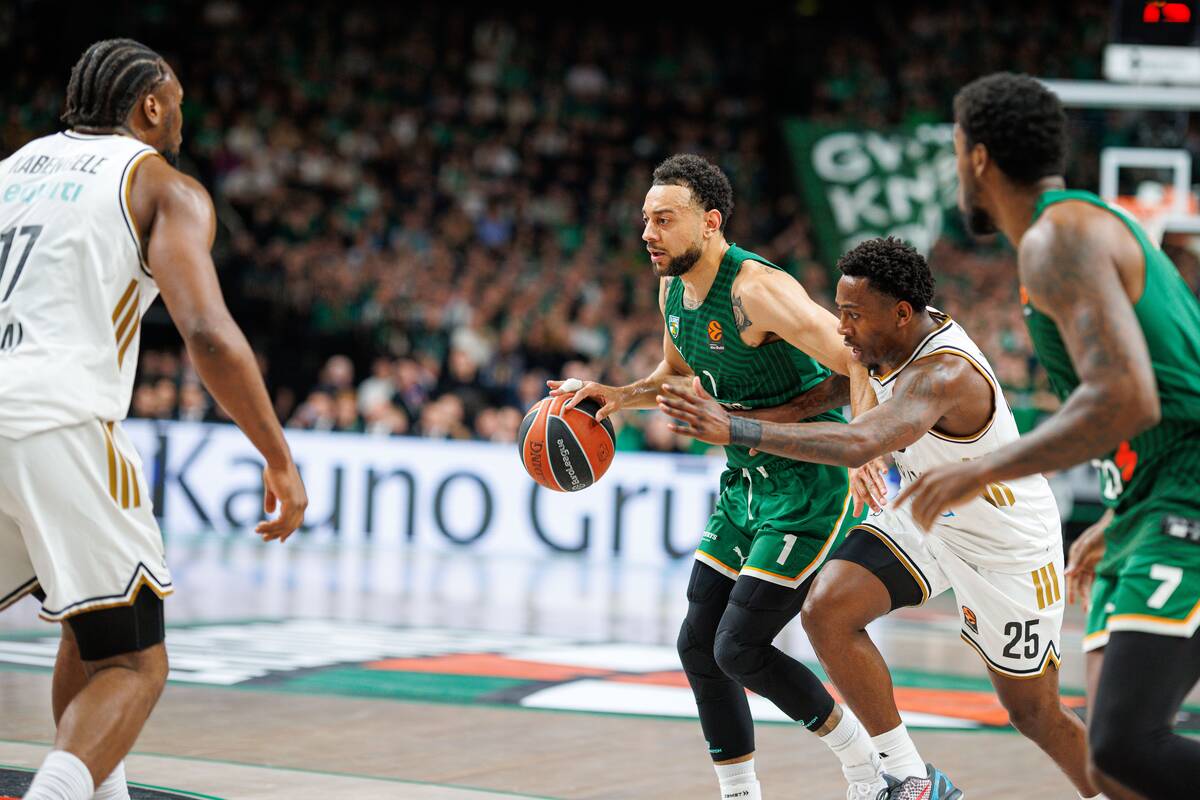 Eurolyga: Kauno „Žalgiris“ – „Dubai“ 65:77