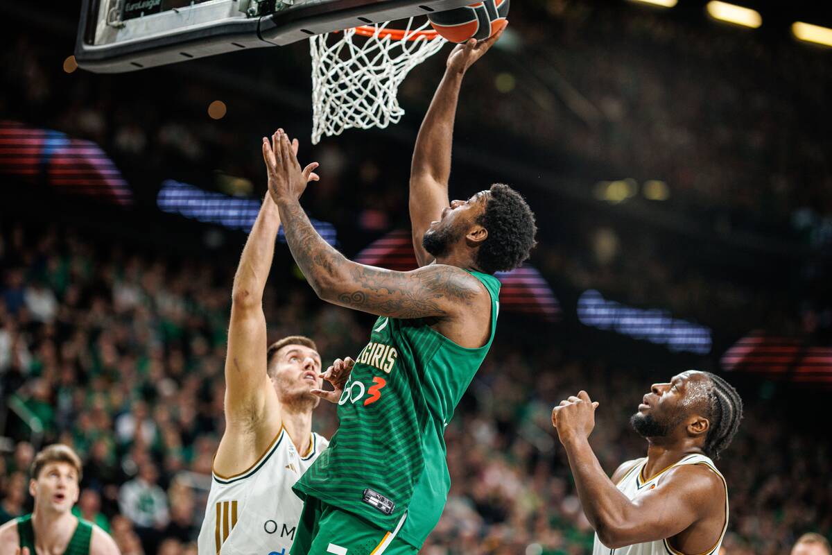Eurolyga: Kauno „Žalgiris“ – „Dubai“ 65:77