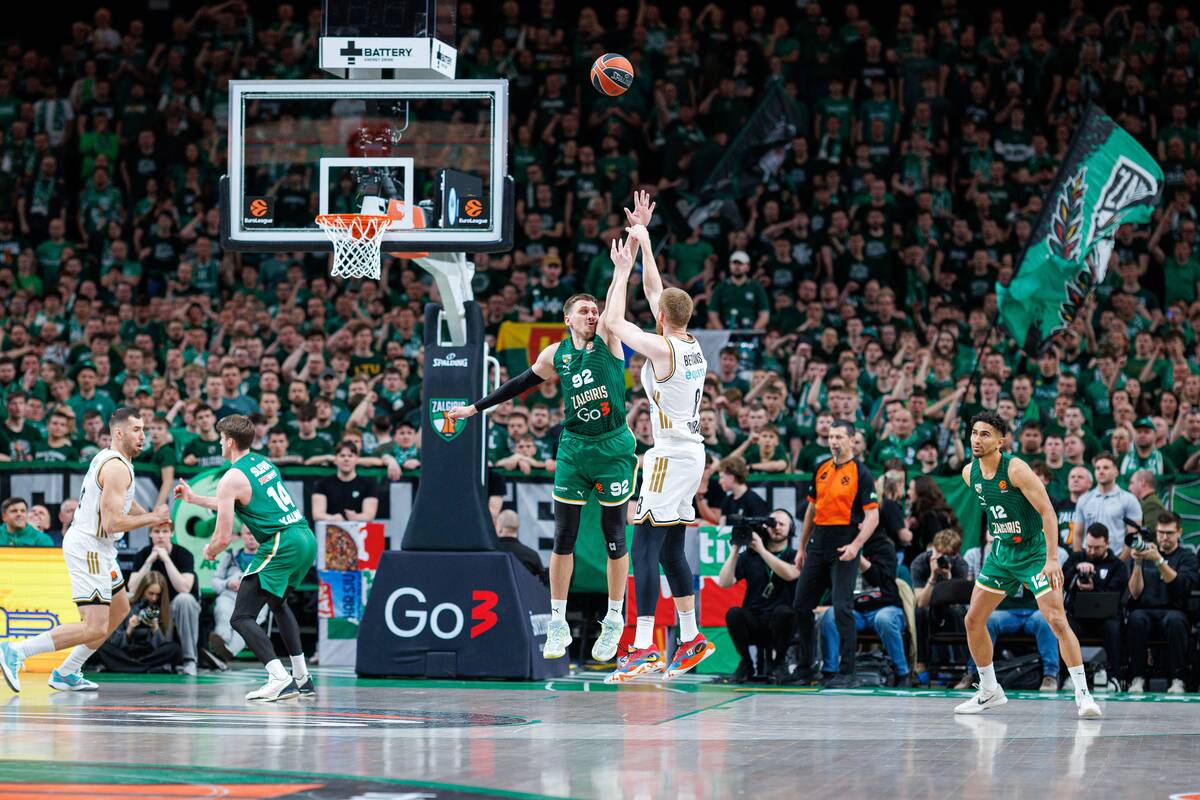 Eurolyga: Kauno „Žalgiris“ – „Dubai“ 65:77
