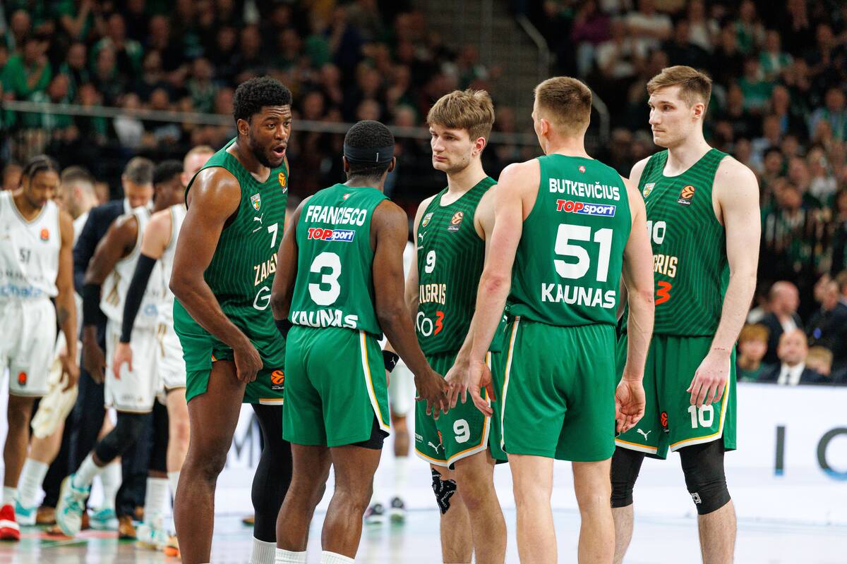 Eurolyga: Kauno „Žalgiris“ – „Dubai“ 65:77