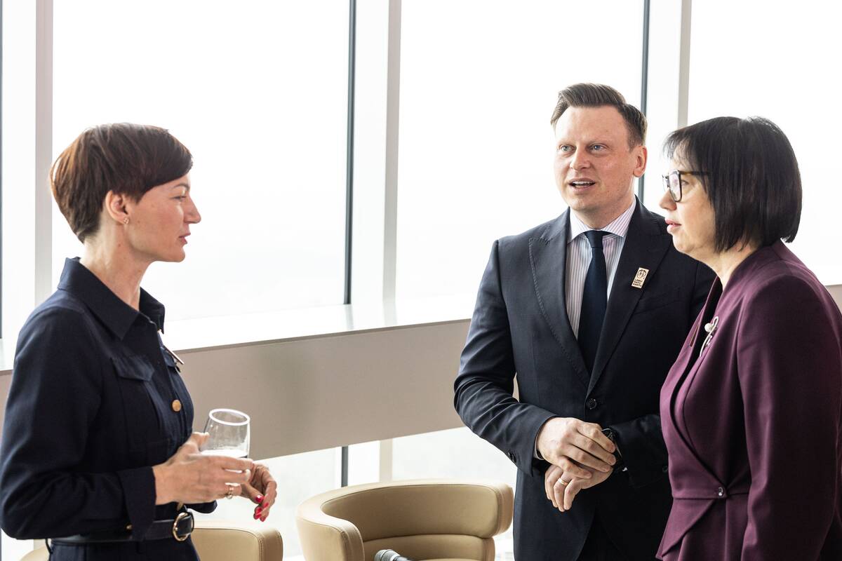 Moksleivių dainų šventės spaudos konferencija