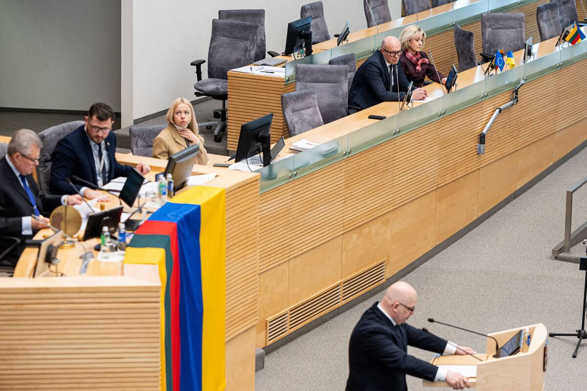 Tomo Davulio kandidatūros į KT pirmininkus pateikimas
