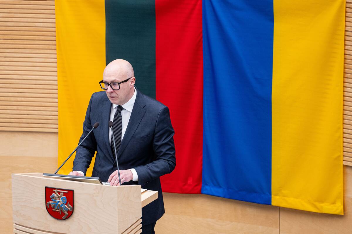Tomo Davulio kandidatūros į KT pirmininkus pateikimas