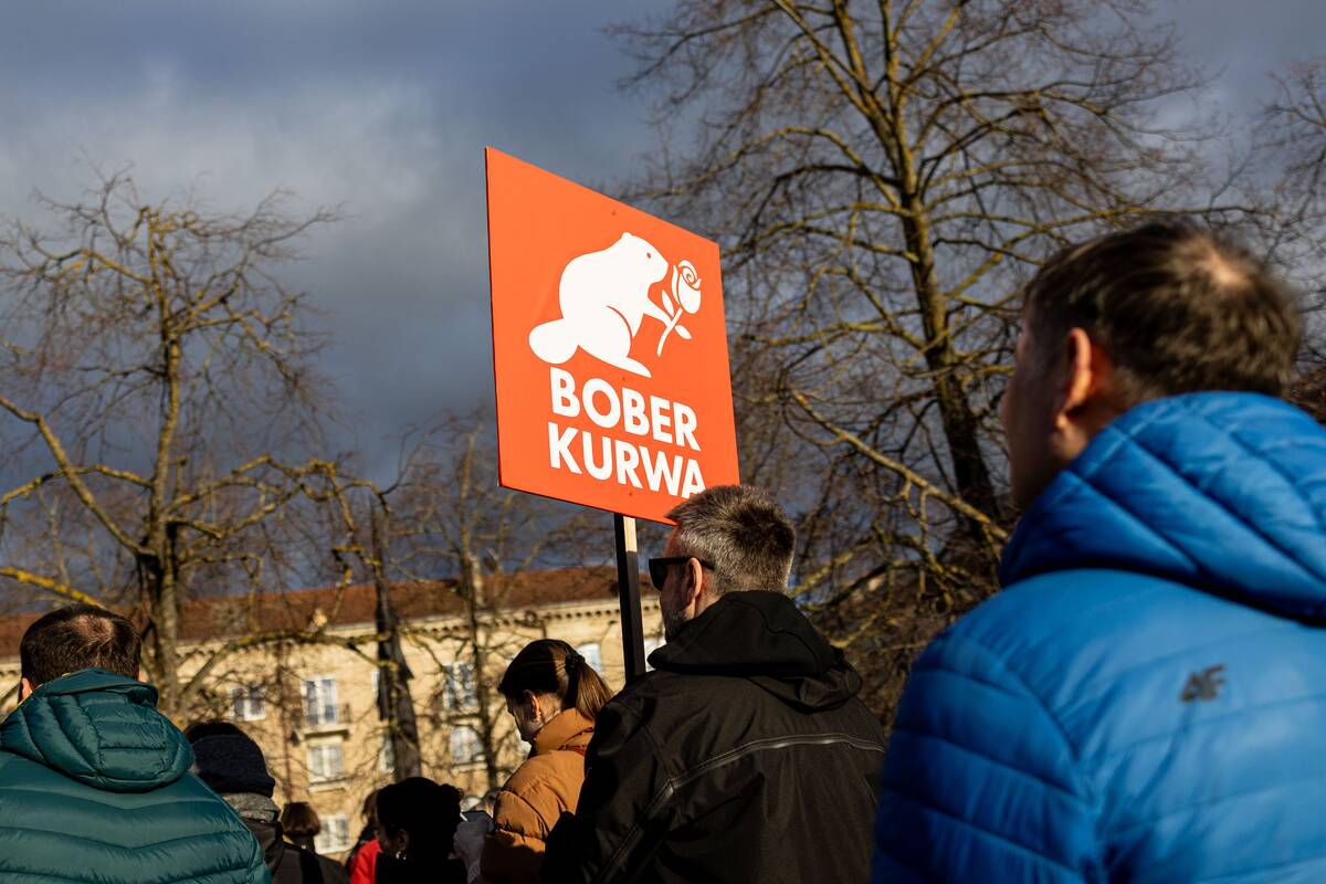 Prie Seimo protestas „Šalin rankas nuo laisvo žodžio!“
