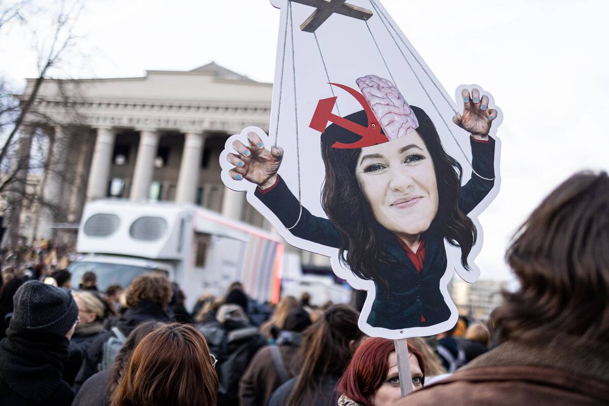 Prie Seimo protestas „Šalin rankas nuo laisvo žodžio!“