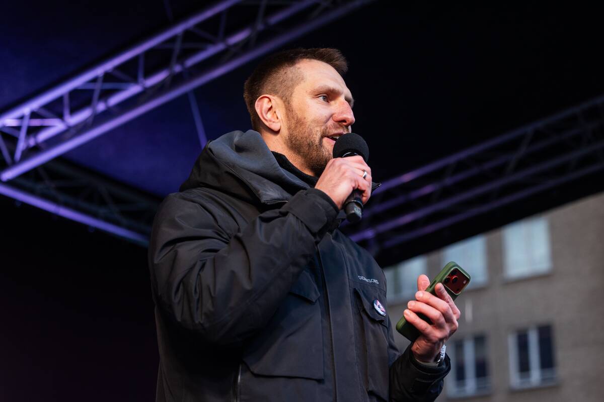 Prie Seimo protestas „Šalin rankas nuo laisvo žodžio!“