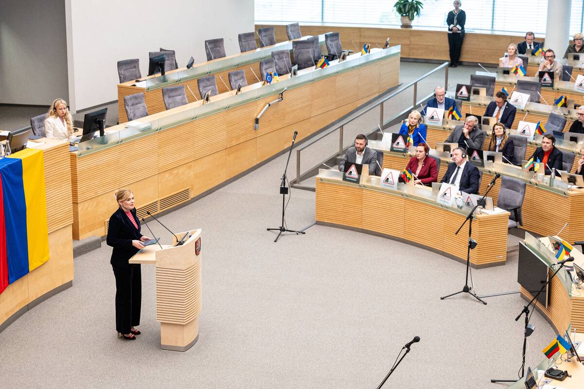 Seime lankėsi Vokietijos parlamento pirmininkė