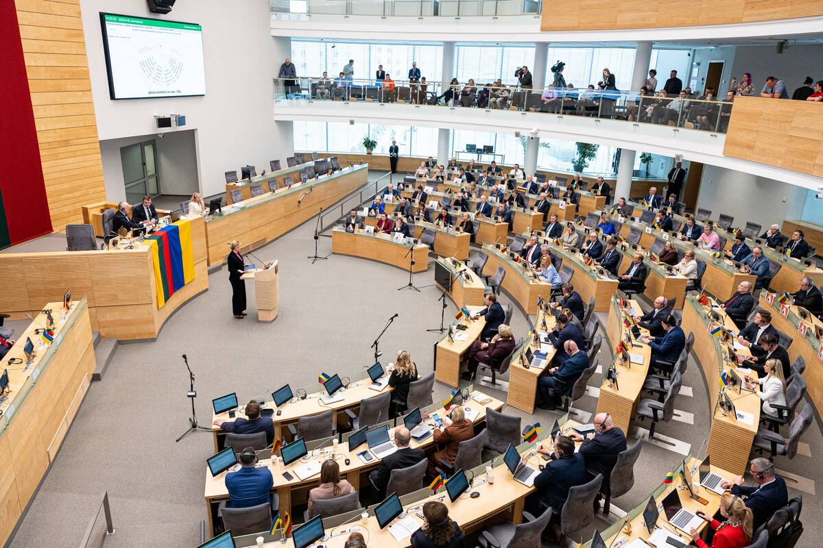 Seime lankėsi Vokietijos parlamento pirmininkė