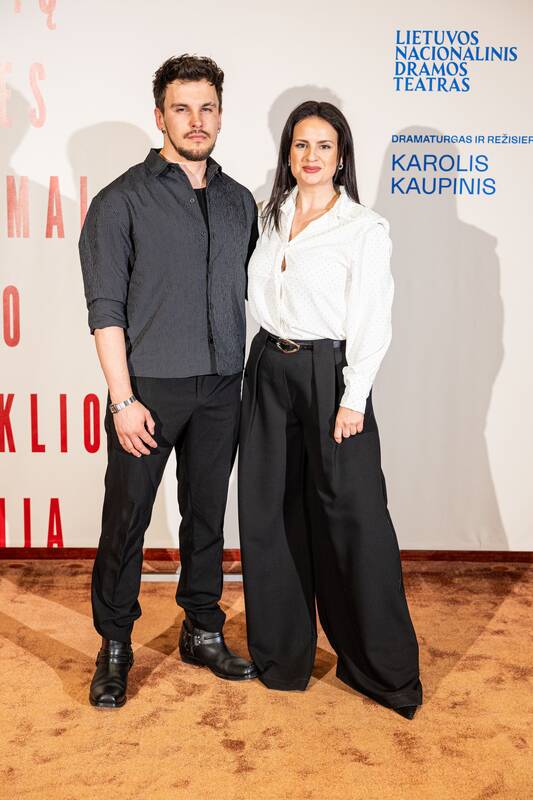 Kaupinio spektaklio „Lietuvių mirties pranešimai. Vieno spektaklio istorija“ premjeros svečiai