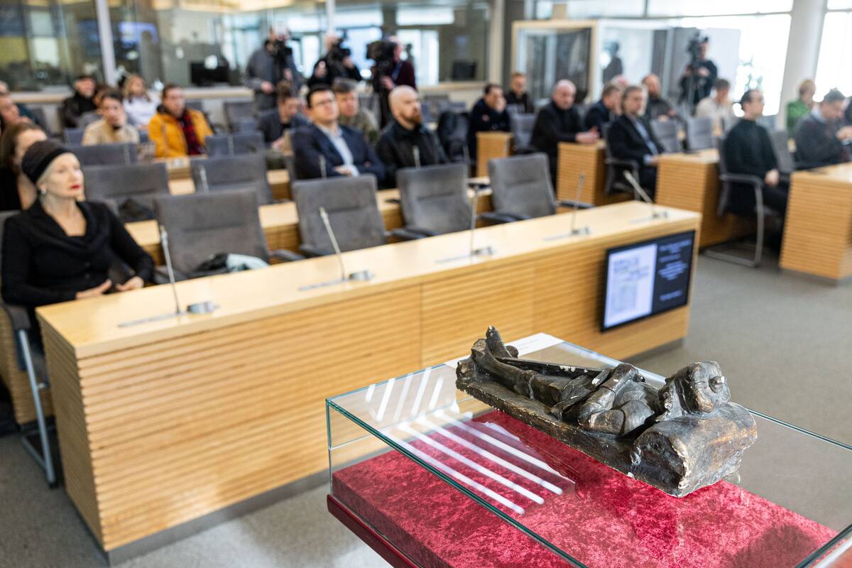  Spaudos konferencija apie Lietuvos didžiojo kunigaikščio Vytauto Didžiojo palaikų paieškas