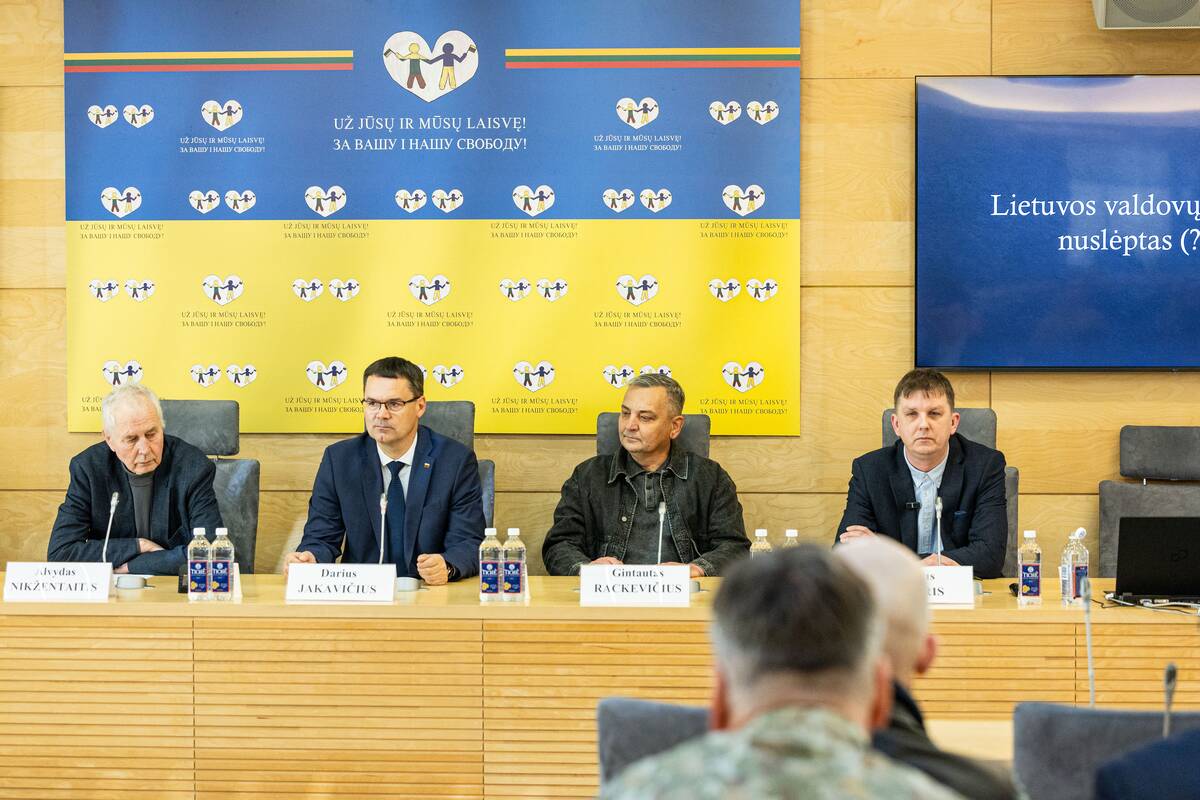  Spaudos konferencija apie Lietuvos didžiojo kunigaikščio Vytauto Didžiojo palaikų paieškas