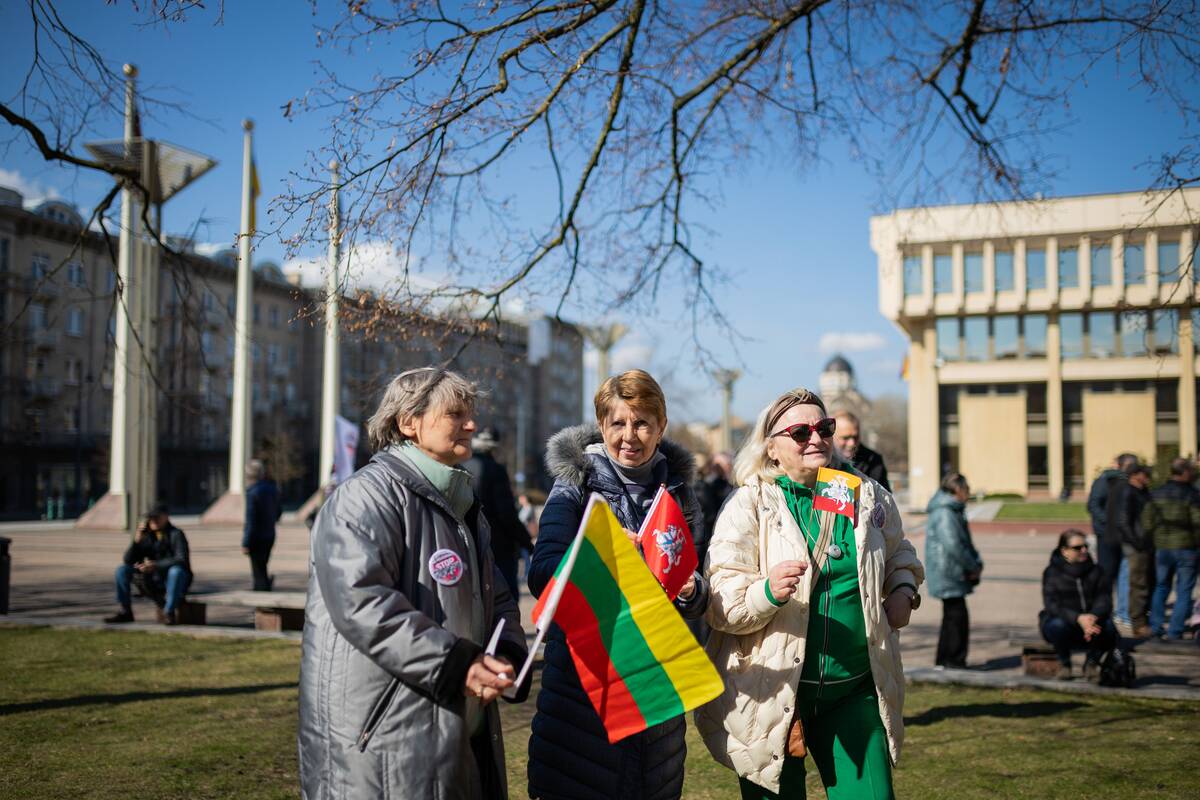 Mitingas Nepriklausomybės aikštėje