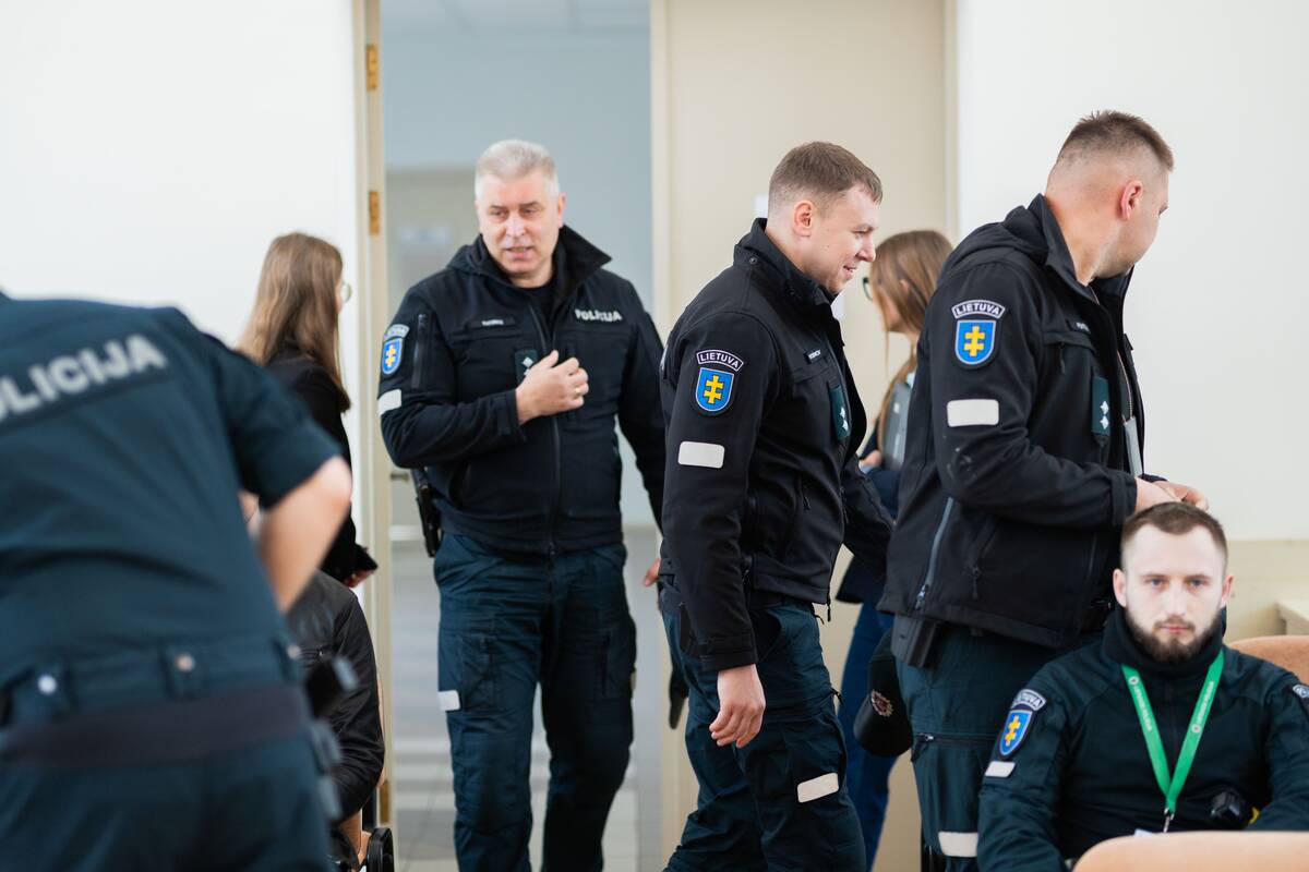 LAT pradėjo nagrinėti policininko Dariaus Šerpyčio bylą