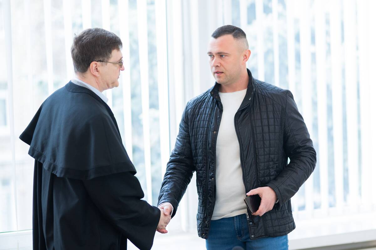 LAT pradėjo nagrinėti policininko Dariaus Šerpyčio bylą