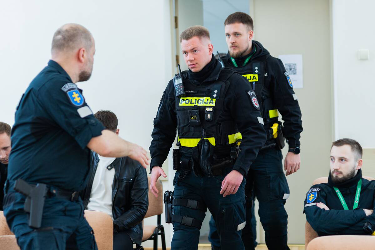 LAT pradėjo nagrinėti policininko Dariaus Šerpyčio bylą