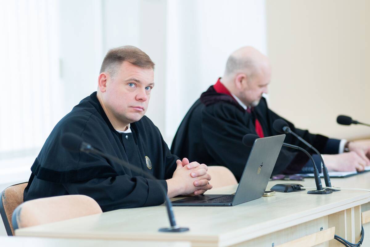 LAT pradėjo nagrinėti policininko Dariaus Šerpyčio bylą