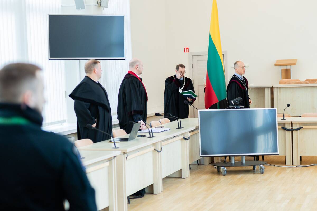 LAT pradėjo nagrinėti policininko Dariaus Šerpyčio bylą