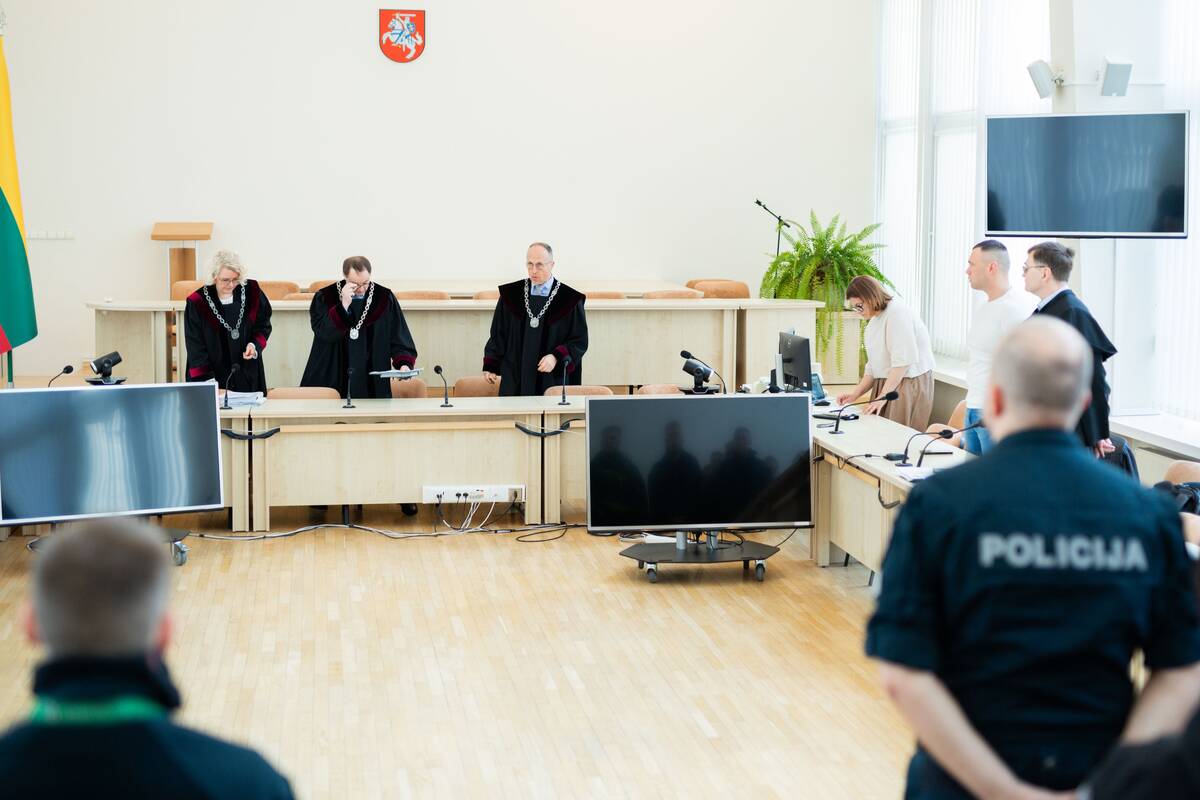 LAT pradėjo nagrinėti policininko Dariaus Šerpyčio bylą