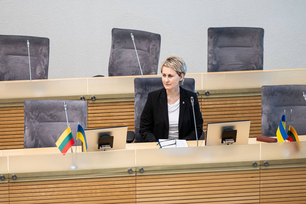Balandžio 14-osios Seimo posėdis