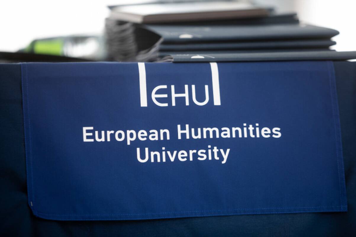 
<span>ŠMSM smerkia Baltarusijos sprendimą Europos humanitarinį universitetą pripažinti „ekstremistiniu“</span>
