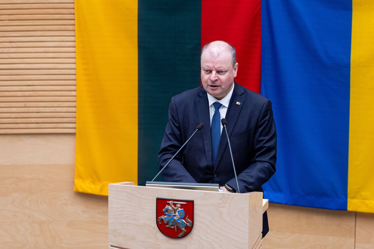 Balandžio 16-osios Seimo posėdis