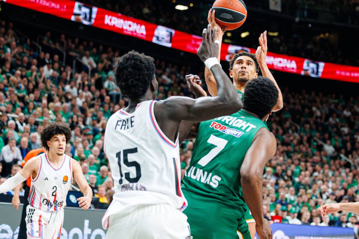 Eurolyga: Kauno „Žalgiris“ – „Paris“ 85:79