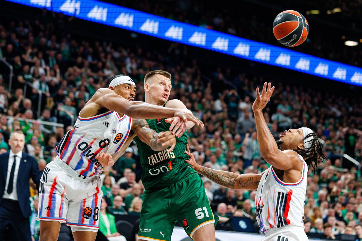 Eurolyga: Kauno „Žalgiris“ – „Paris“ 85:79