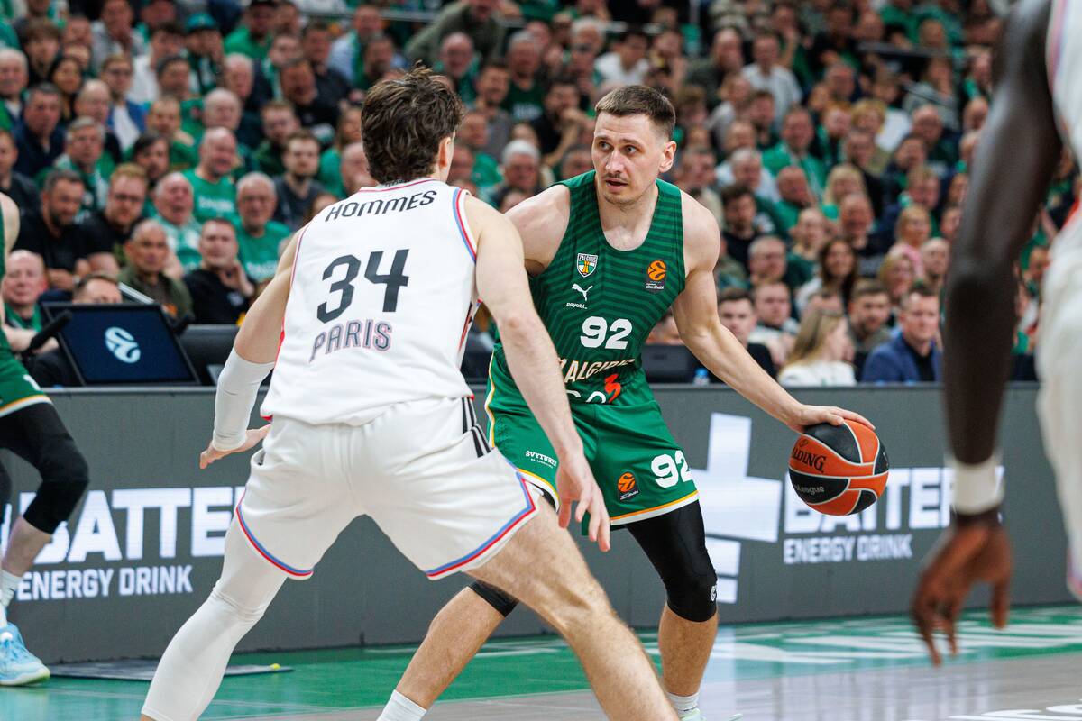 Eurolyga: Kauno „Žalgiris“ – „Paris“ 85:79
