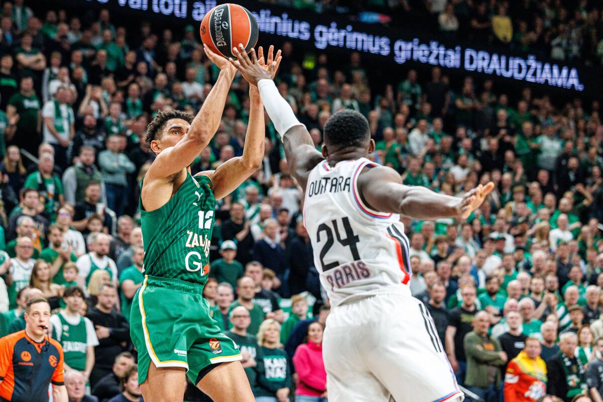 Eurolyga: Kauno „Žalgiris“ – „Paris“ 85:79