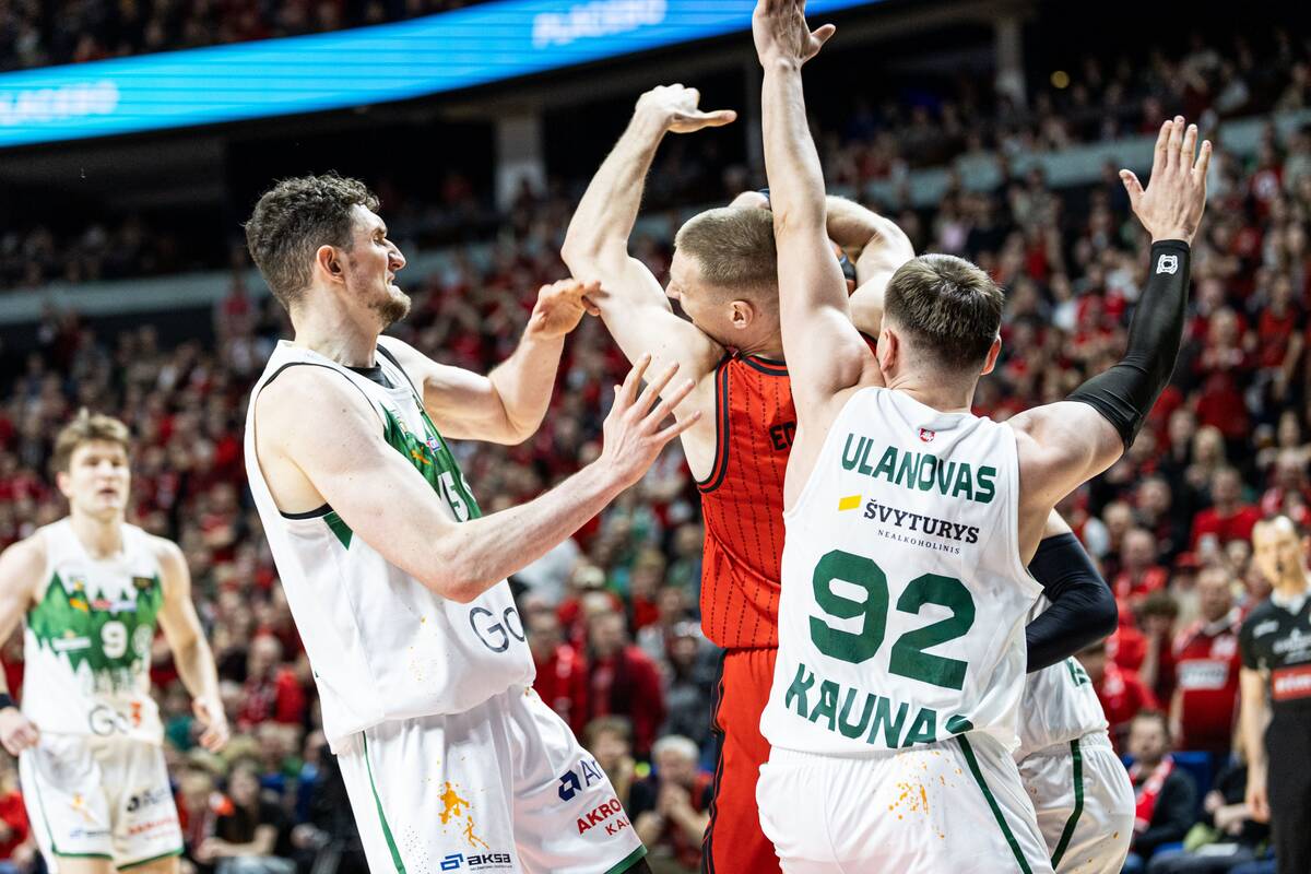 LKL rungtynės: Vilniaus „Rytas“ – Kauno „Žalgiris“