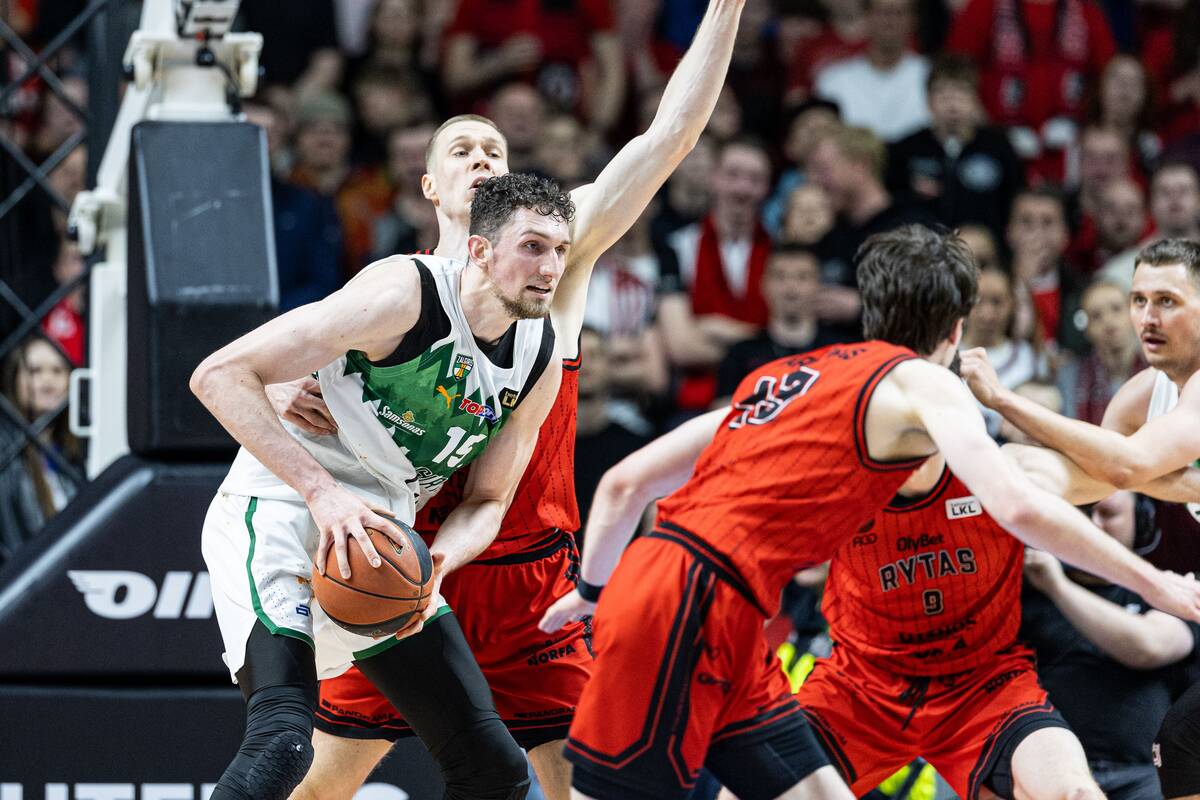 LKL rungtynės: Vilniaus „Rytas“ – Kauno „Žalgiris“