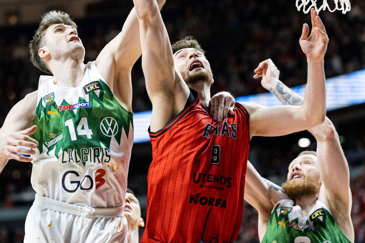 LKL rungtynės: Vilniaus „Rytas“ – Kauno „Žalgiris“