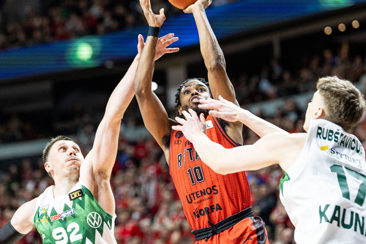 LKL rungtynės: Vilniaus „Rytas“ – Kauno „Žalgiris“