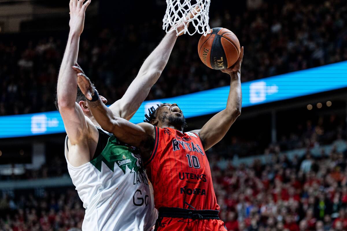 LKL rungtynės: Vilniaus „Rytas“ – Kauno „Žalgiris“