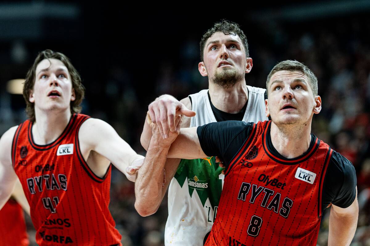 LKL rungtynės: Vilniaus „Rytas“ – Kauno „Žalgiris“