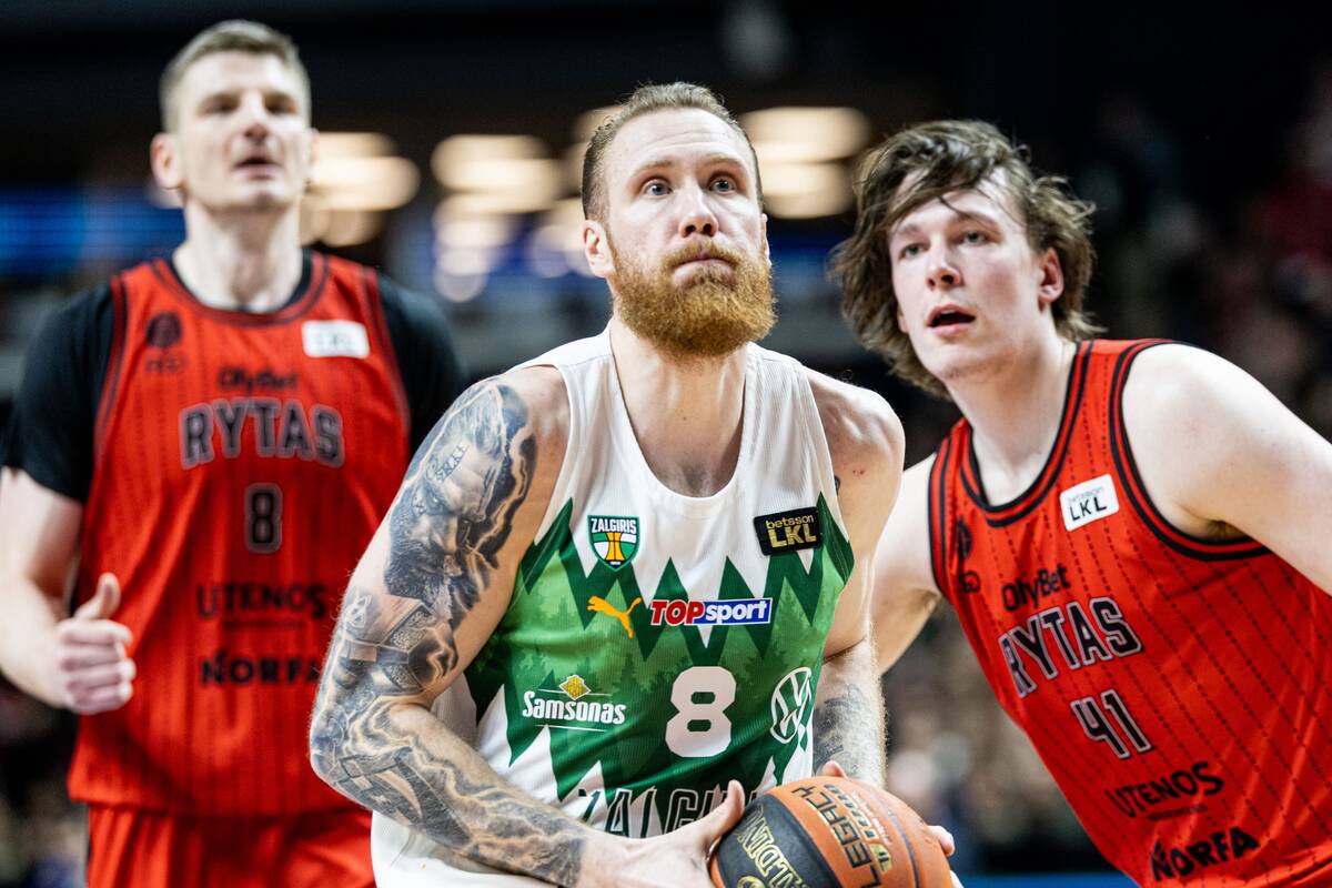 LKL rungtynės: Vilniaus „Rytas“ – Kauno „Žalgiris“