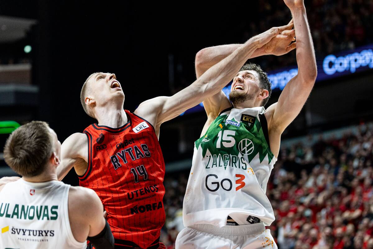 LKL rungtynės: Vilniaus „Rytas“ – Kauno „Žalgiris“